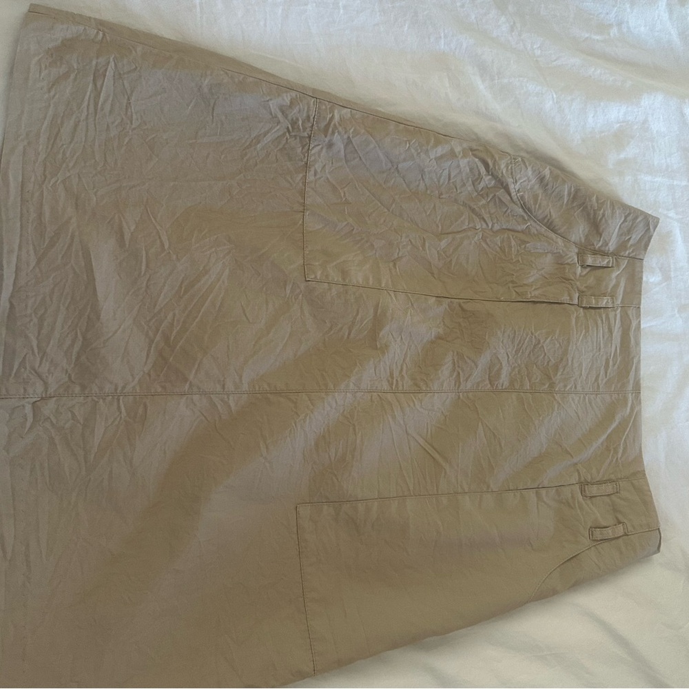 East 5th Beige A-Line Skirt
